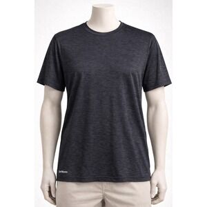 Athletic‎ Works Men 2XL DriWorks Performance T-Shirt Black Golf Pickleball Gym